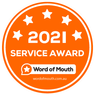 Word of mouth service award