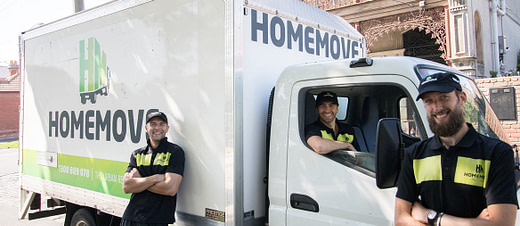 image showing the homemove melbourne removalist team